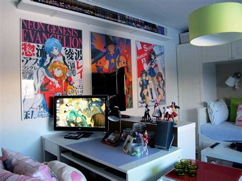 Workspace Decor For Anime Lovers Work Space Decor Room Otaku Room