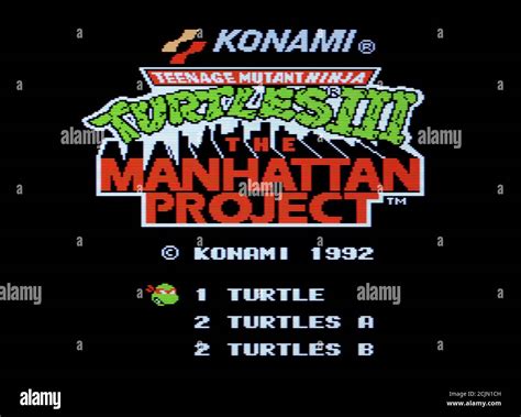 Teenage Mutant Ninja Turtles Iii The Manhattan Project Hi Res Stock