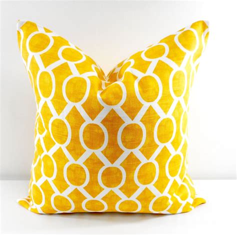 Browse our selection of yellow pillow shams and find the perfect design for you—created by our community of independent artists. Yellow Pillow Cover. 18x18 yellow and white Cushion cover ...
