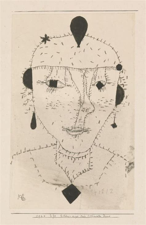 Expressionism Paul Klee Paul Klee Art Portrait Sketches