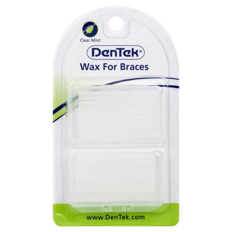 Learn how to use wax on braces. DenTek Wax for Braces, Clear Mint, 1 package | Dish soap ...