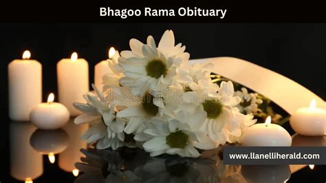 “Tragic End: Bhagoo Rama Obituary Reveals Mysterious Circumstances