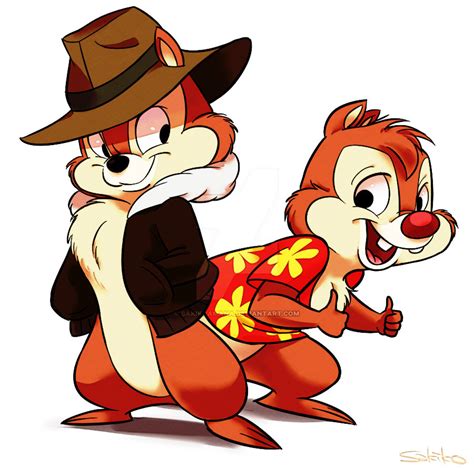 Chip And Dale Chip N Dale Rescue Rangers Fan Art