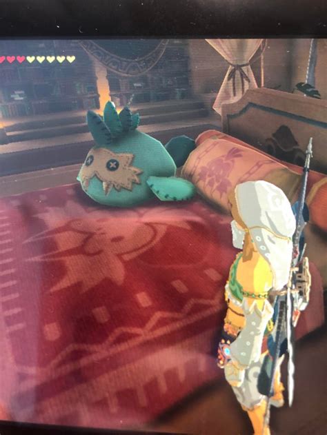 Botw These Sand Seal Plushies In Rijus Room Are Too Cute And I Want