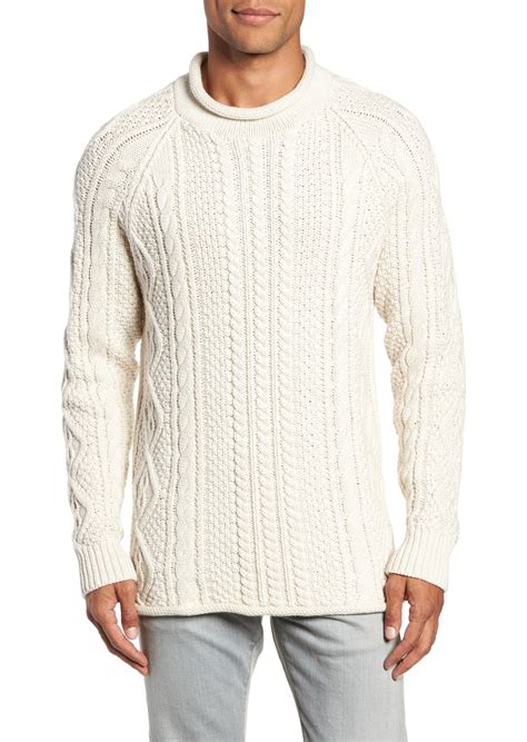 Jcrew Jcrew 1988 Roll Neck Cable Knit Sweater Sweaters