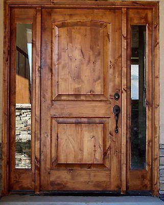 I love all of the natural light too. TUSCANY DESIGN knotty alder Front Entry Solid Wood Door ...