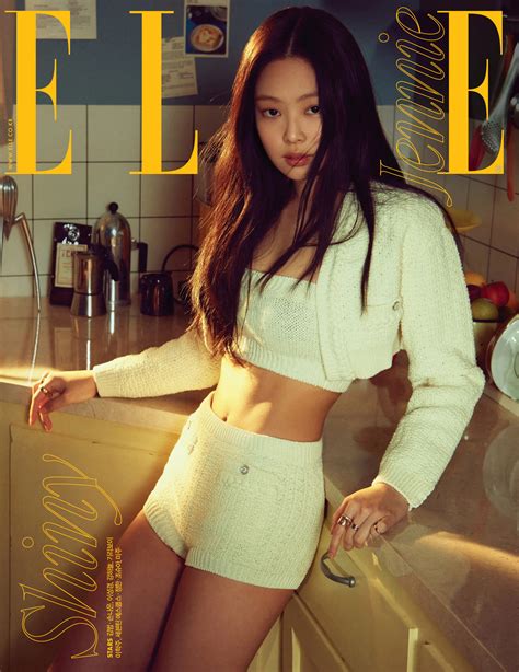 Blackpink Jennie Elle Korea February Covers Pictorial HD HQ K Pop Database Dbkpop Com