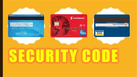 How To Find Credit Card Security Code Youtube