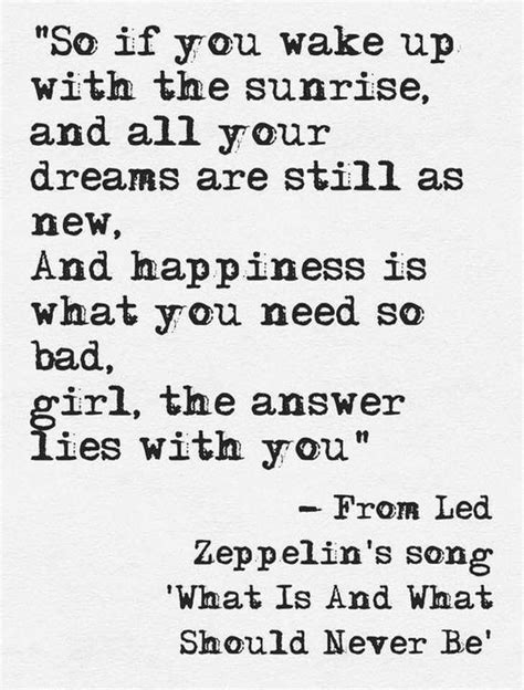 Pin By Amber Good On C Est Si Bon Led Zeppelin Lyrics Rock Quotes Music Quotes