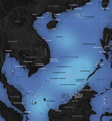 China claims almost the entire area including many islands and reefs which are, defacto, parts of other countries. South China Sea Islands - Simple English Wikipedia, the ...