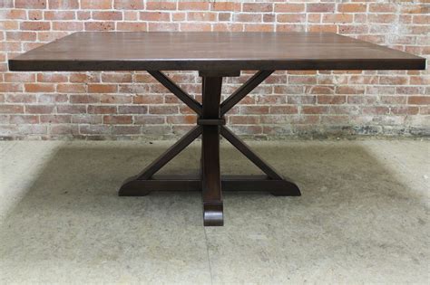 Shop allmodern for modern and contemporary pedestal rectangular dining tables to match your style and budget. Large Square Table Pedestal Base Style | Square tables ...