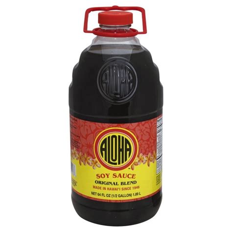 Aloha Soy Sauce Original Blend 64 Oz Instacart