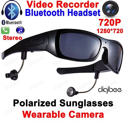 ﻿buy Cool Smart Polarized Sunglasses Bluetooth Headset With Microphone