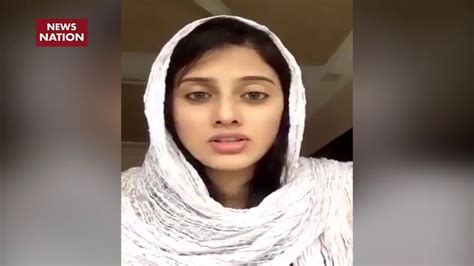 Kashmiri Girl Appeals International Community To Support Indian Governments Move On J K Youtube