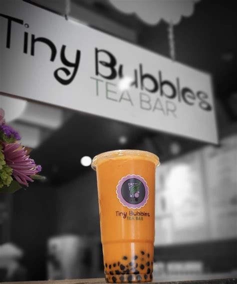 tiny bubbles tea bar at marietta square market — home