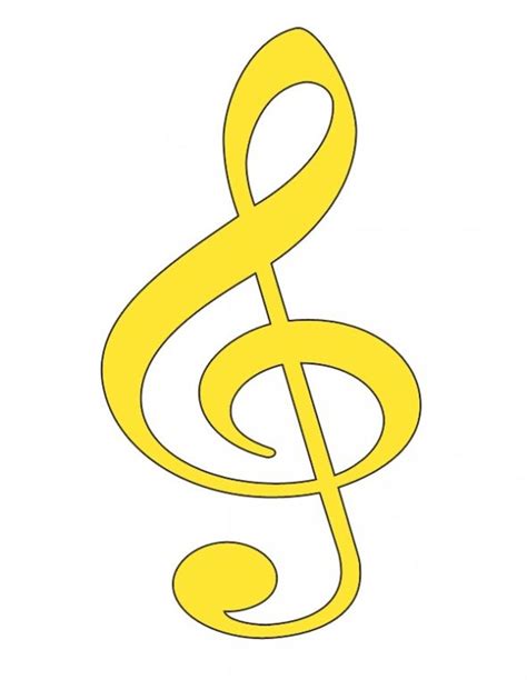 Free Clip Art Music Symbols Treble Clef Hubpages