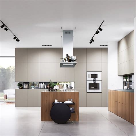Factory Prefab Italian Home Laminate Sheet Modern High End Tall Kitchen