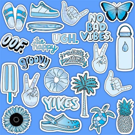 Aesthetic Sticker Pack Printable