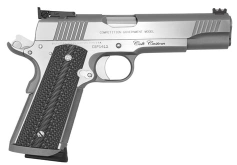 Colt Mfg O1070cs 1911 Competition 70 Series 45 Acp 5 81 Brushed