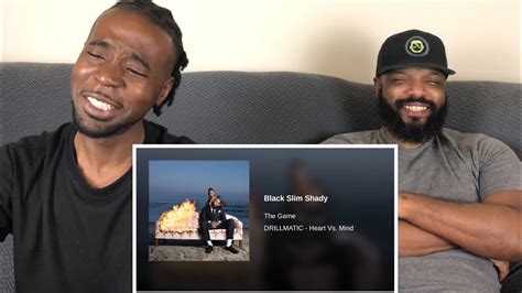The Game The Black Slim Shady Reaction Youtube