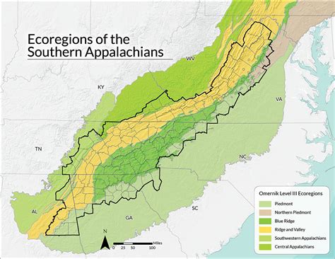 Appalachians Map