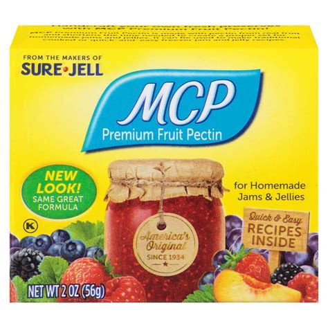MCP Premium Fruit Pectin by Sure-Jell, 2 Ounce Box (Pack of 8)- Buy ...