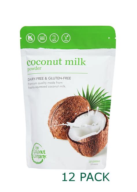 Coconut Milk Powder 12 Pack Vegan Approved 250g Each