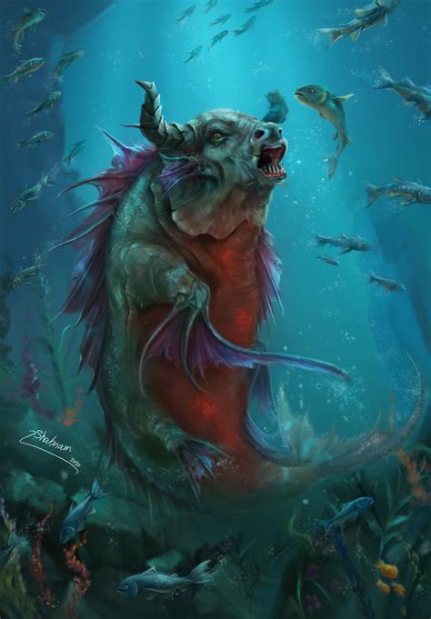 Artstation Sea Beast