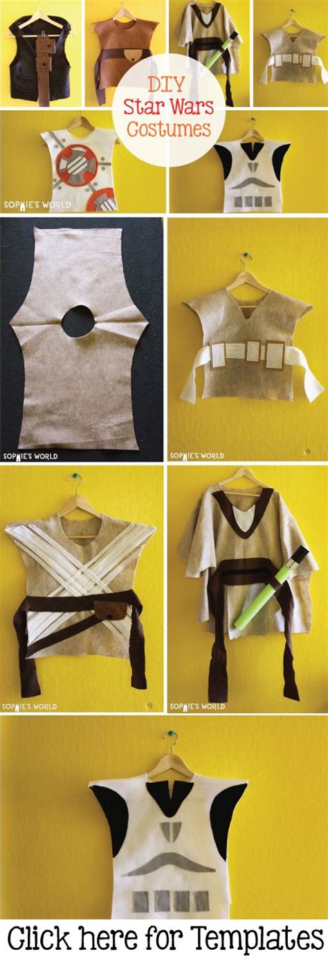 Easy Diy Star Wars Costumes Using Felt Starwars Star Wars Bb8 Easy