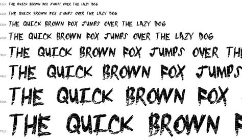 Brush Grunge Font By Xerographer Fonts Fontriver