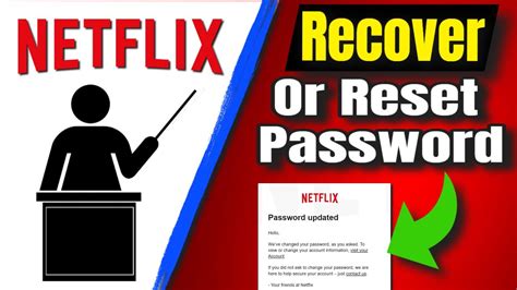 How To Recover Or Reset Netflix Account Password Youtube