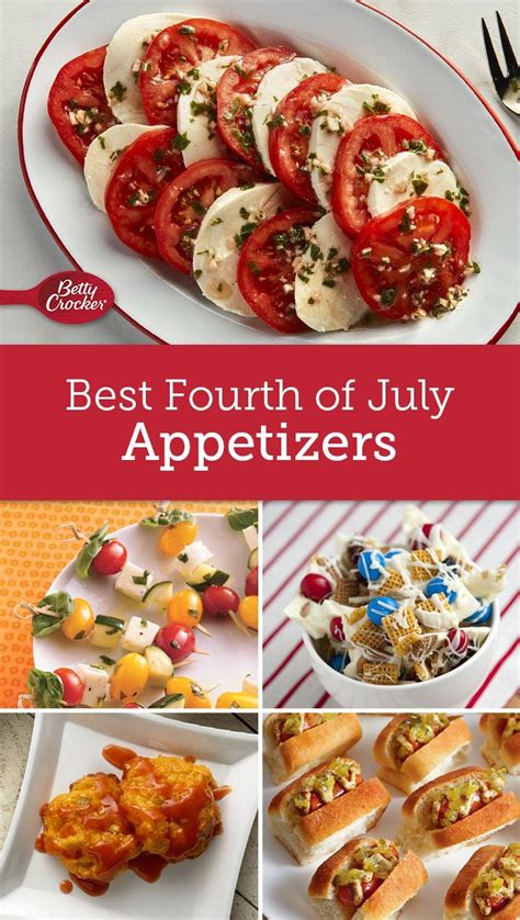 All The Easy Apps For The Fourth Food Fourth Of July Food Appetizer