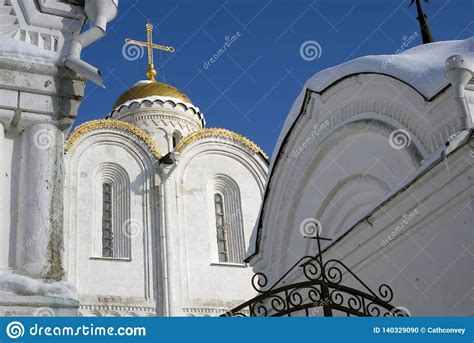 Assumption Cathedral In Vladimir Russia Stock Photo Image Of Border