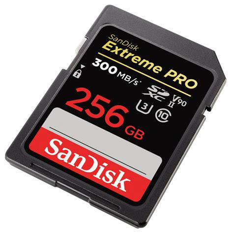 Sandisk Sdxc Extreme Pro 256gb 300mbs V90 Uhs Ii Foto Erhardt