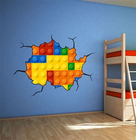 Lego Wall Sticker Decal Kids Rooms Nursery Wall Decal