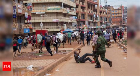 uganda police shoot 2 for violating lockdown order times of india