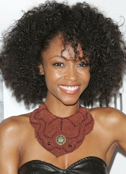 Celebrity Hair Spotlight Yaya Dacosta Natural Afro Hairstyles Ethnic