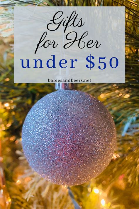 Christmas gifts for her list. Gifts For Her Under $50 | Gifts for her, Christmas gifts ...
