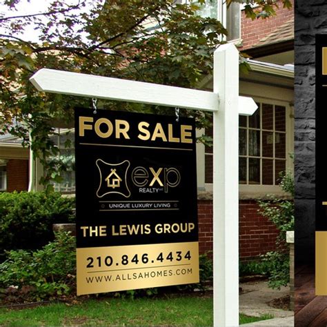 Design A Luxury Real Estate Sign Signage Contest