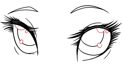 How To Draw Anime Eyes Female At Drawing Tutorials