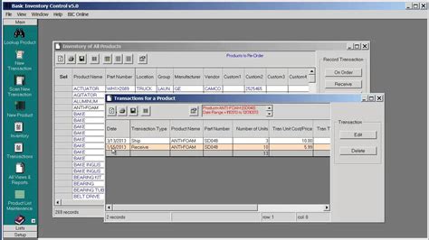 I would suggest to use servicenow as it is the best tool available in the market for itsm. Basic Inventory Control Desktop - Inventory Transaction Reports - YouTube