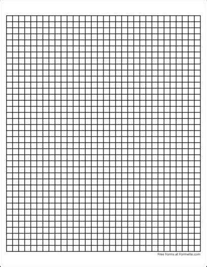 Free Graph Paper 4 Squares Per Inch Heavy Black From Formville