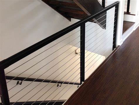 Cable Railing Systems Modern Style With Minimum View Obstruction Durable Low Maintenance And