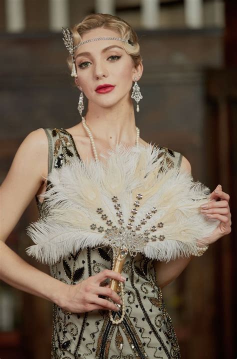 Great Gatsby Party Dress Gatsby Dress Vintage Flapper Dress Gatsby Headband Gatsby Style