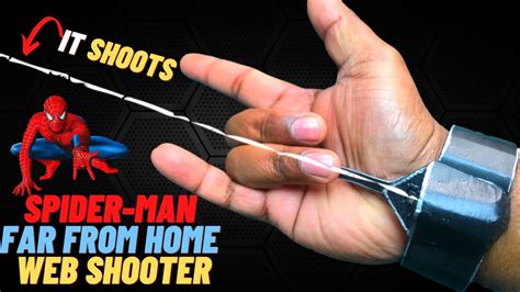 How To Make Spider Man Far From Home Web Shooter Diy Spider Man Far From Home Web Shooter Youtube