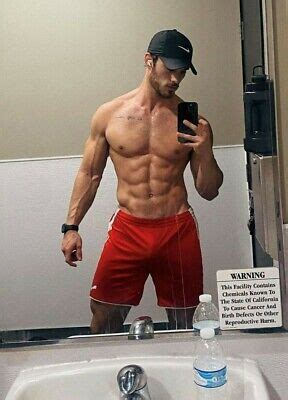 Shirtless Male Gym Jock Muscular Body Beefcake Beard Tattoo Hunk Photo My Xxx Hot Girl