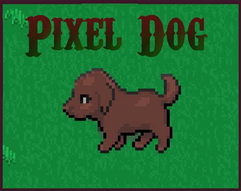 Artstation Pixel Dog Animations Game Assets