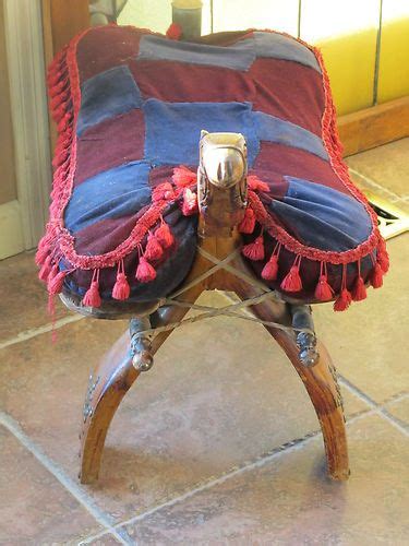 Vintage red leather egyptian camel saddle stool. Pin on For the Home
