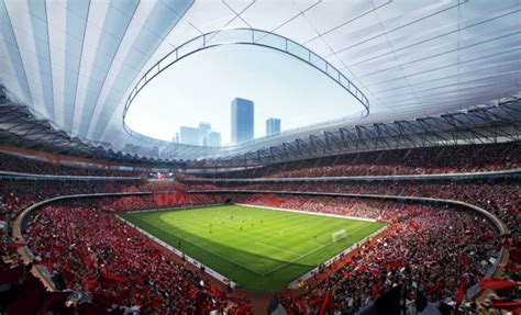 Xi An International Football Centre By Zaha Hadid Architects 05