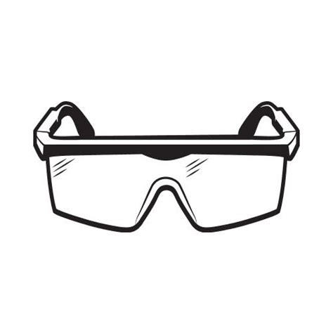 Safety Goggles Drawing Free Download On Clipartmag